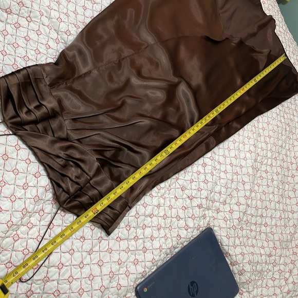 Alfred Angelo asymmetric satin slip dress - Picture 8 of 8